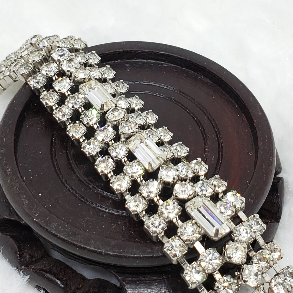 Vintage Rhinestone Bracelet